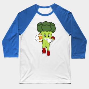 Broccoli at Football Sports Baseball T-Shirt